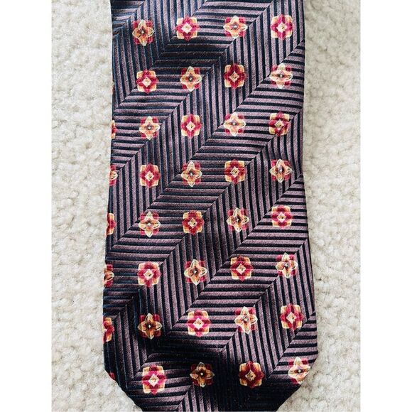 ERMENEGILDO ZEGNA Mens Silk Neck Tie - Picture 2 of 7